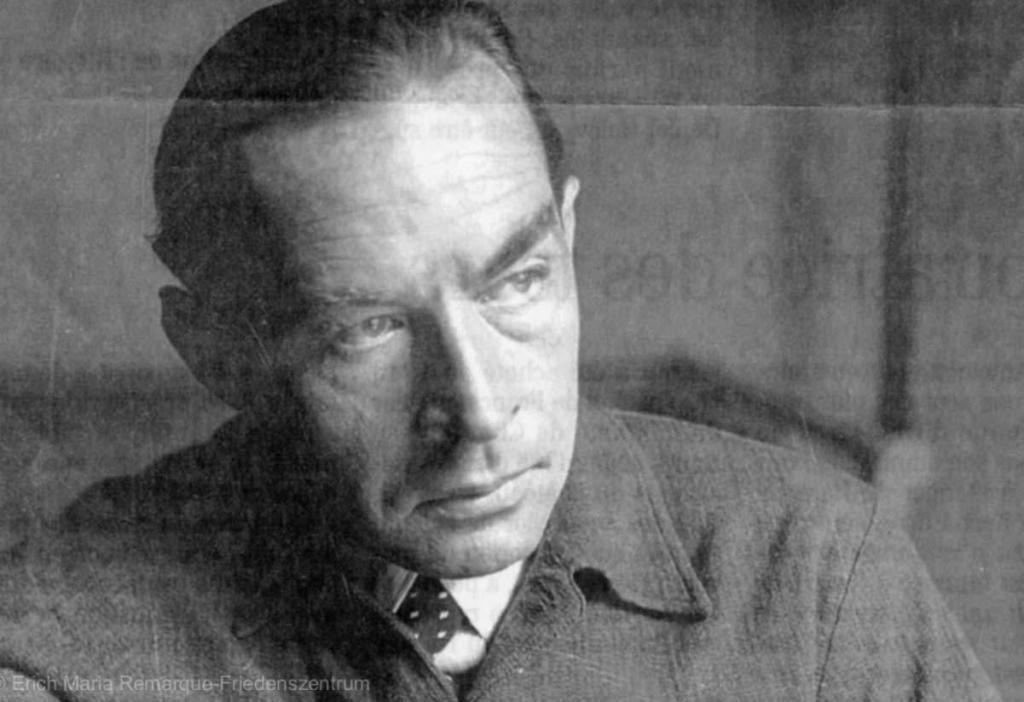 Erich Maria Remarque - Zeitungsausschnitt.