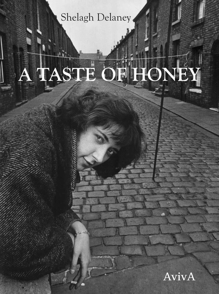 Buchcover: Shelagh Delaney, A Taste of Honey, AvivA Verlag. #femaleheritage