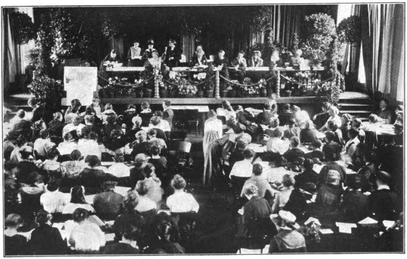 Frauenfriedenskongress 1919 im Glockenhof in Zürich. Foto: WILPF Deutschland