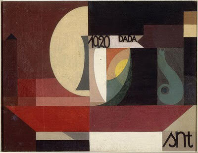 Dada-Komposition, Sophie Taeuber-Arp, 1920, Public domain, via Wikimedia Commons (https://commons.wikimedia.org/wiki/File:Sophie_Taeuber-Arp_Composition_Dada_1920.jpg)