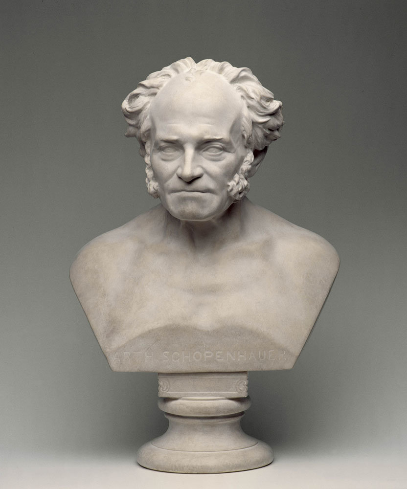 Arthur Schopenhauer, Büste von Elisabet Ney, 1859, Stadtmuseum Münster.