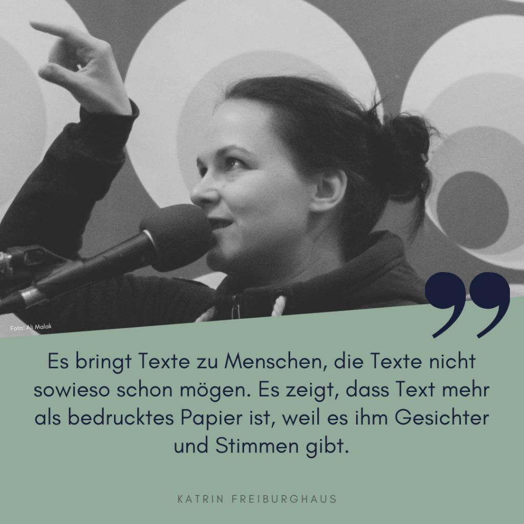 Katrin Freiburghaus, Autorin und Teilnehmerin über das Atelier Monaco Festival. Es entstand in enger kuratorischer Zusammenarbeit mit Münchner Literaturschaffenden aus dem Reihenformat Atelier Monaco. Phantom "Breites Publikum" #Deutungskaempfe