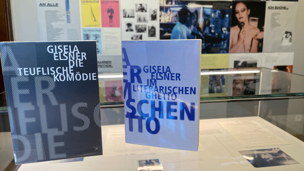 Gisela Elsner kritisiert den Mainstream-Feminismus. Christine Künzel geht mitunter auf zwei Schriften der Autorin ein. #PopPunkPolitik und #femaleheritage vereint. Buchcover von zwei ihrer Werke "Teuflische Komödie" und "Im literarischen Ghetto