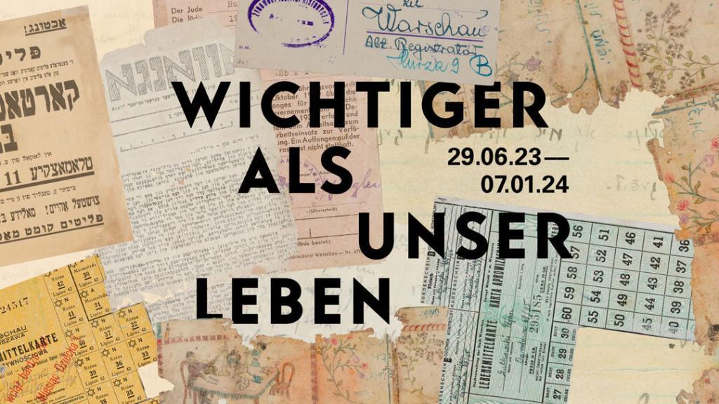 Ausstellung „Wichtiger als unser Leben. Das Untergrundarchiv des Warschauer Ghettos. #GLAMInstaWalk 18. bis 23. Oktober.