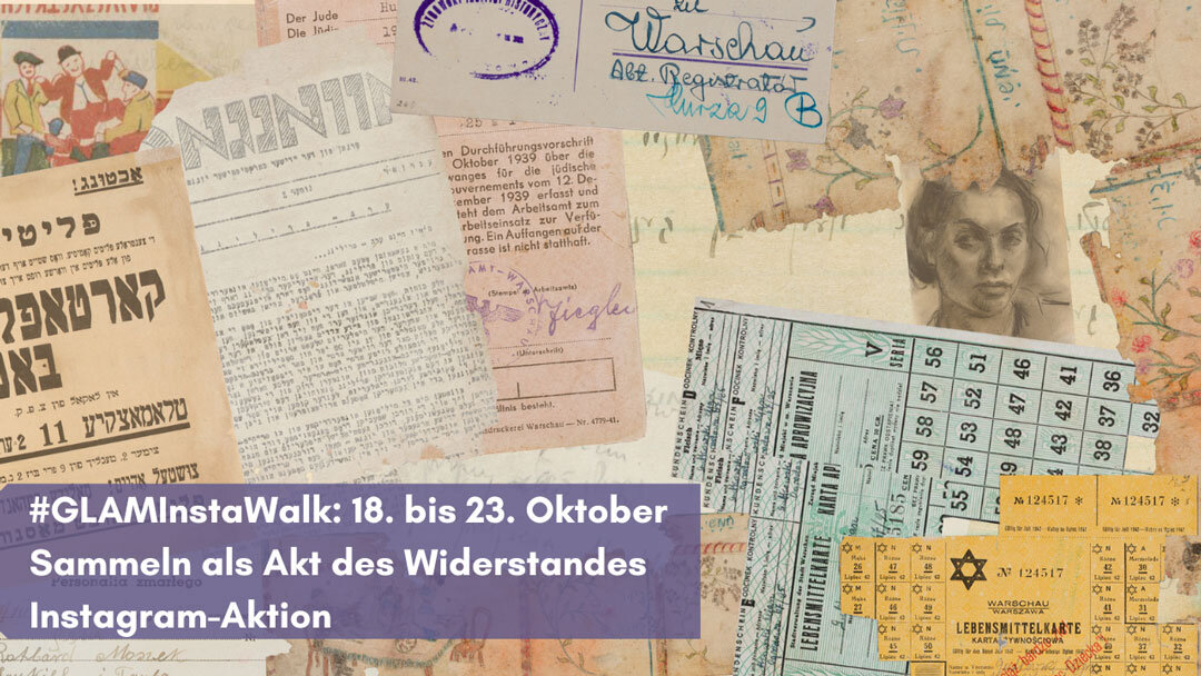 Erster #GLAMInstaWalk im NS-Dokuzentrum „Wichtiger als unser Leben". 18. bis 23. Oktober.