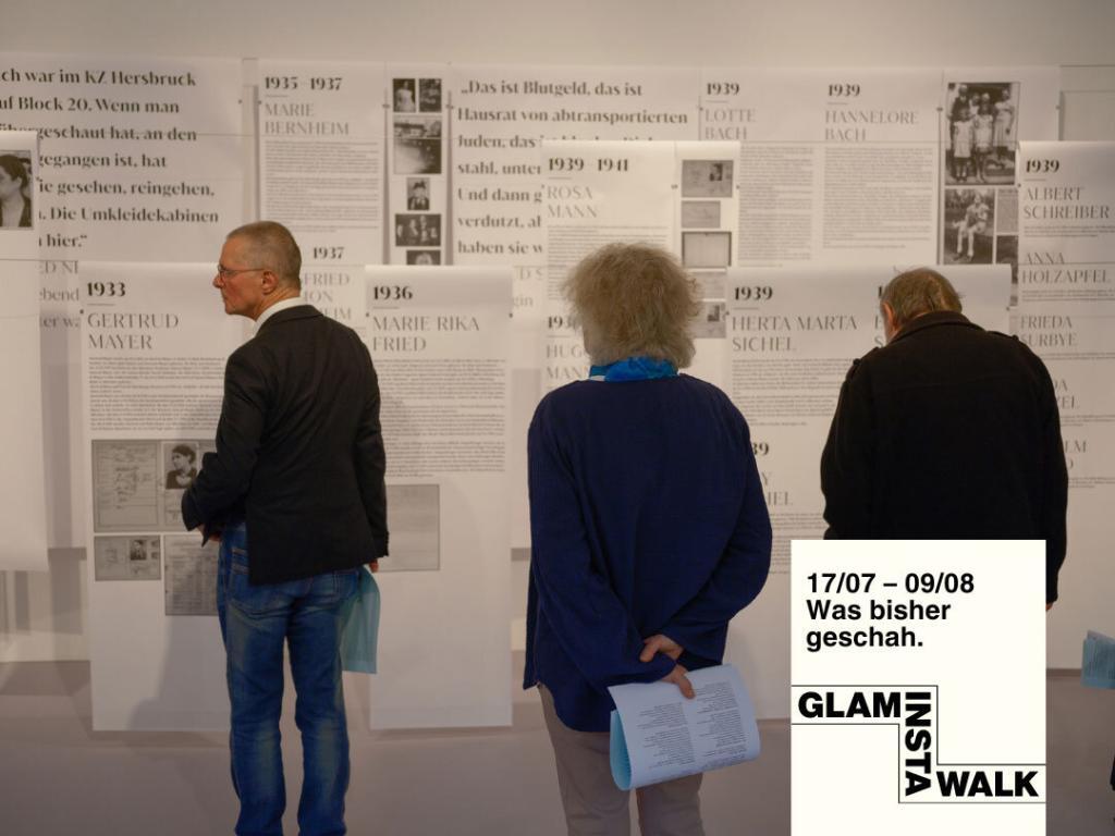 Der dritte #GLAMInstaWalk: Die Villa Stuck lädt ein zur Ausstellung "Was bisher geschah".