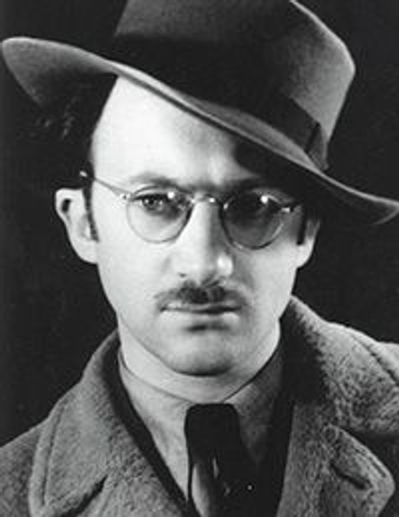 Portrait von Mann mit Hut und Brille: Avrom Sutzkever