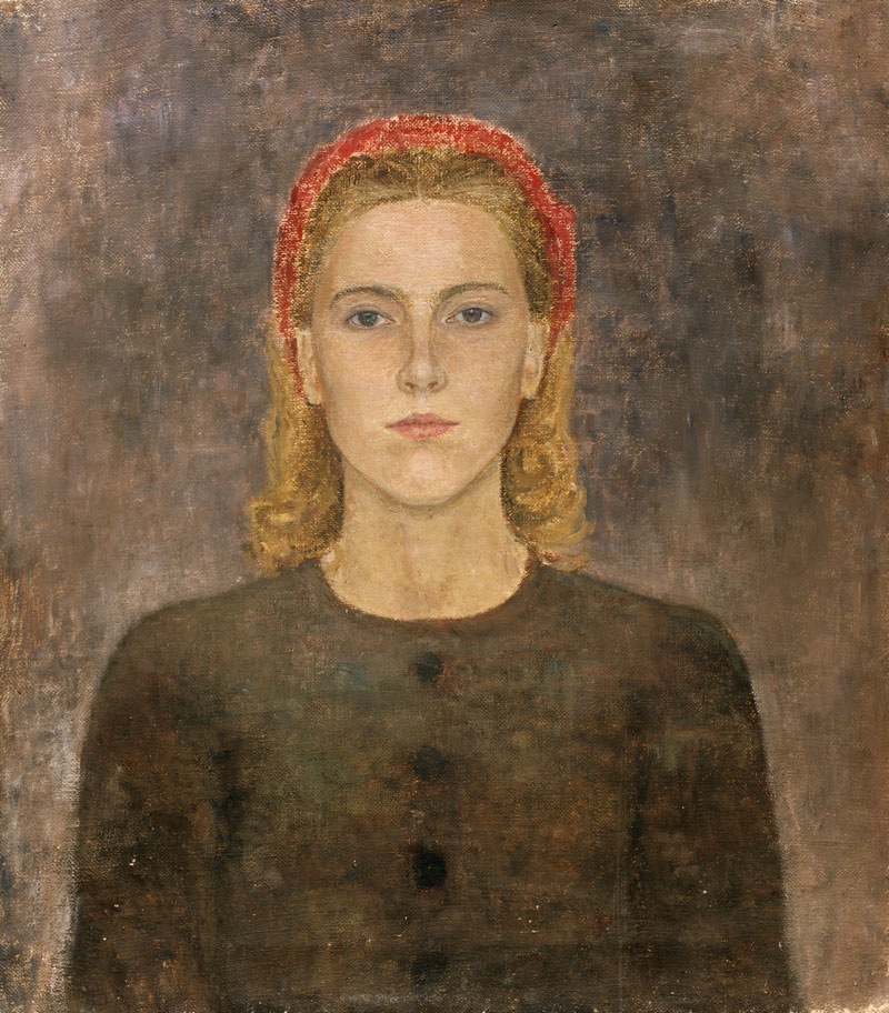 Selbstbildnis von Clotilde Peploe, 1934