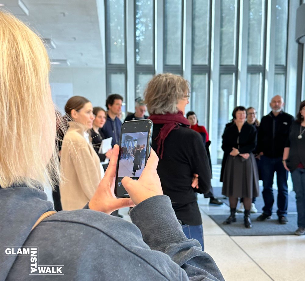 1. #GLAMInstaWalk im NS-Dokuzentrum. Foto: Tanja Praske