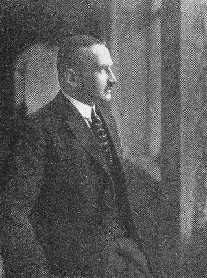 Porträt von Karl Wiesel. © Sammlung Hermann Wilhelm.