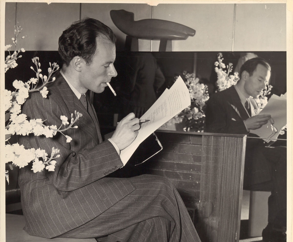 Klaus Mann im Hotel Bedford, New York, 1939, © Monacensia, KM F 12, Ausschnitt