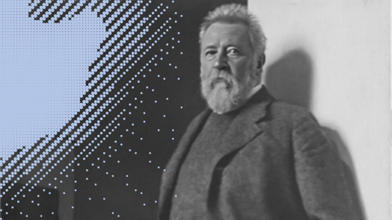 Nahaufnahme von Adolf von Hildebrand