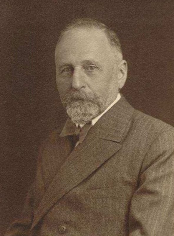 Porträt von Richard Willstätter im Anzug