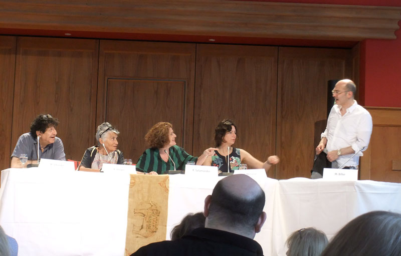 Robert Schindel, Ruth Klüger, Rachel Salamander, Eva Menasse, Maxim Biller, Tarbut 2012